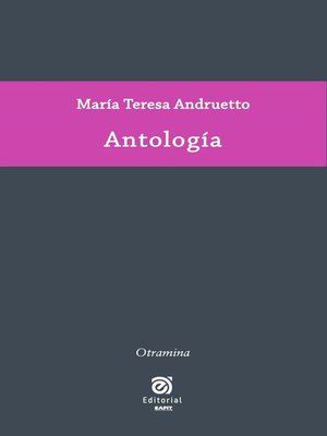 cover image of Antología de María Teresa Andruetto